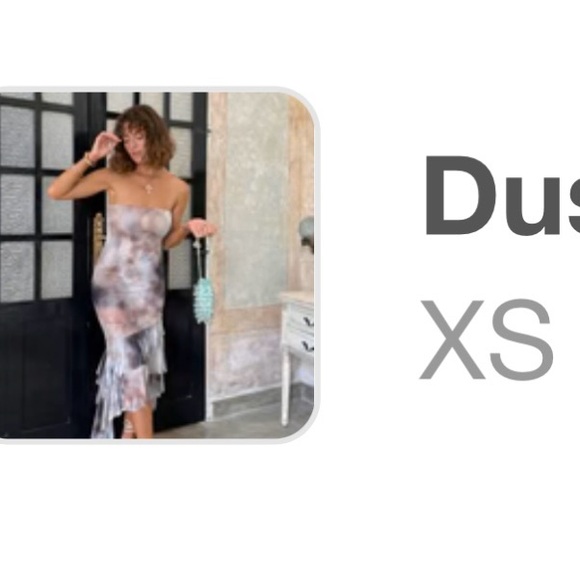 12th Tribe Pastel Maxi Dress - Picture 5 of 6